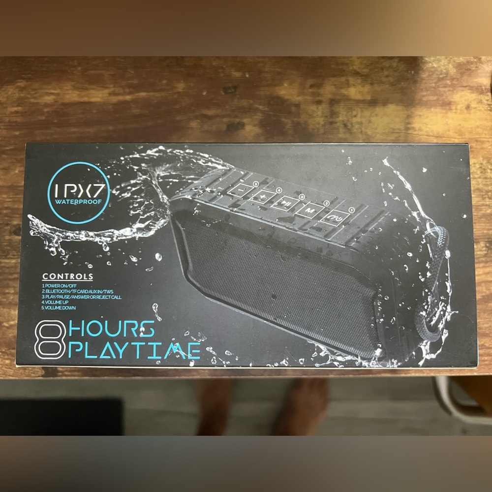 Waterbox I PX7 Bluetooth Waterproof Speaker. Brand New
